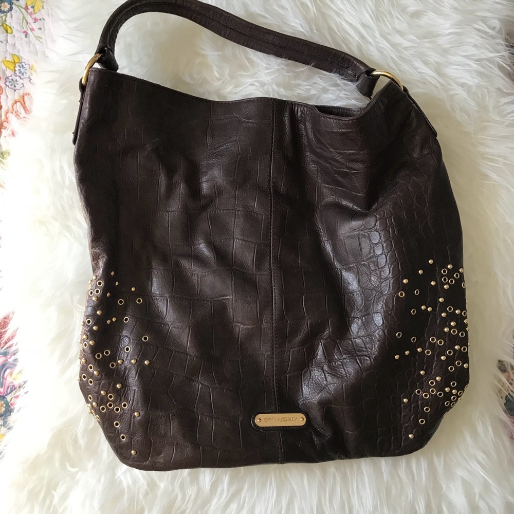Cynthia Rowley Leather Studded Purse